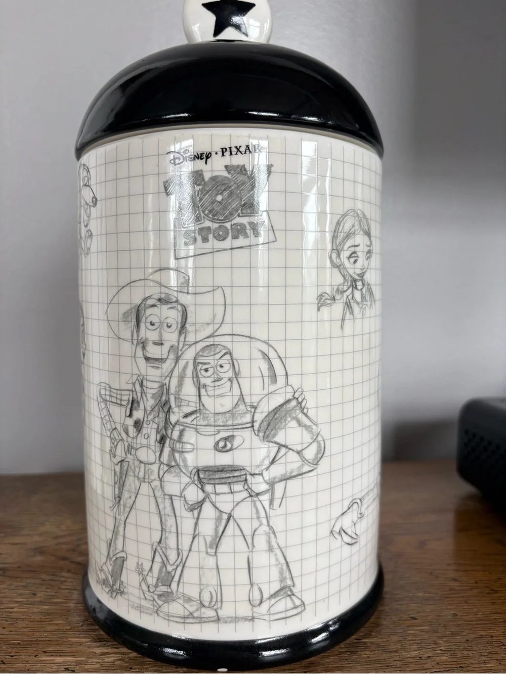Disney Pixar Toy Story Sketches Cookie Jar